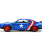 Marvel - 1:32 Scale 1972 Plymouth Captain America Diecast Vehicle