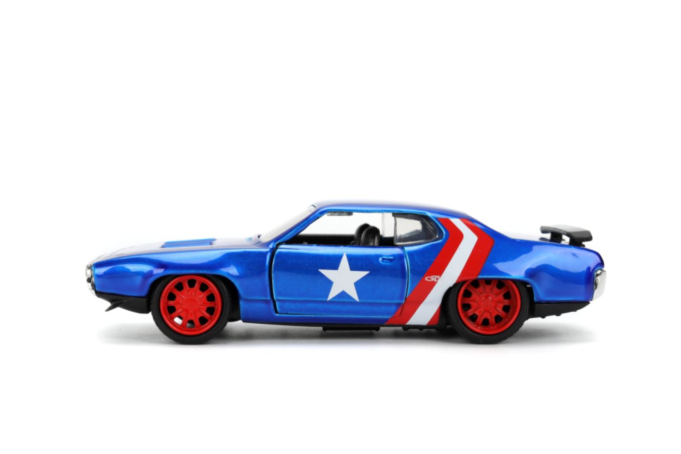 Marvel - 1:32 Scale 1972 Plymouth Captain America Diecast Vehicle