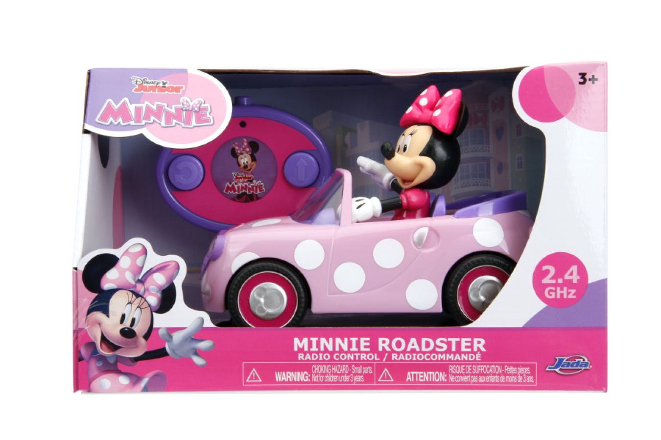 Disney - Minnie Mouse Roadster Remote Controller Vehicle