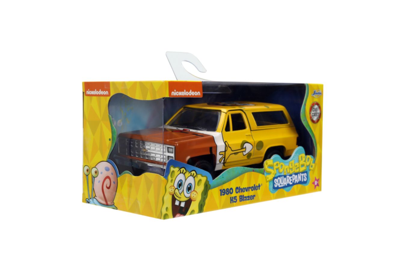 Spongebob Squarepants - 1:32 Scale 1980 Chevy K5 Blazer Diecast Vehicle