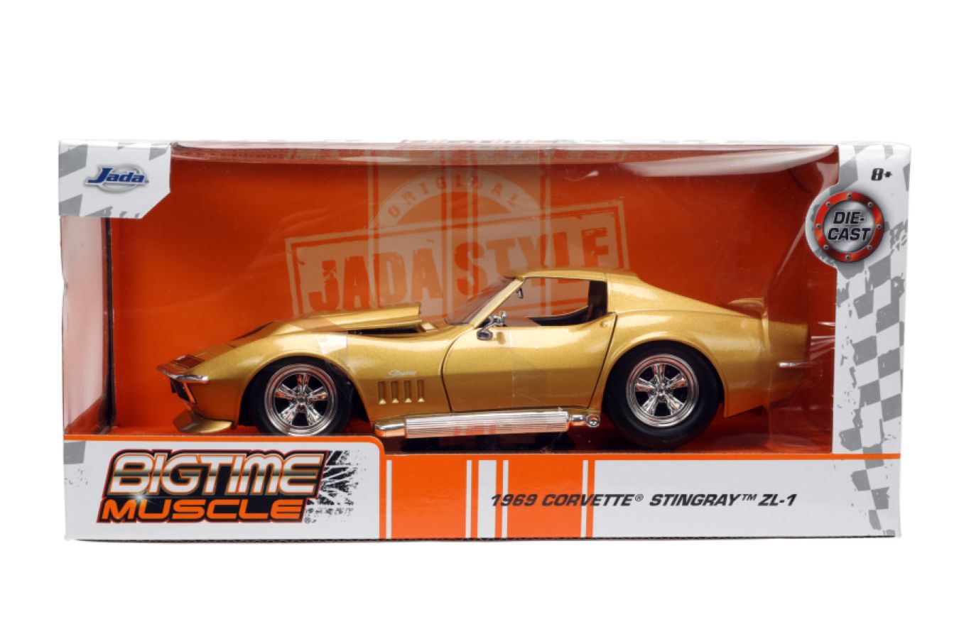 Big Time Muscle - 1969 Corvette Stingray 1:24 Scale Diecast Vehicle