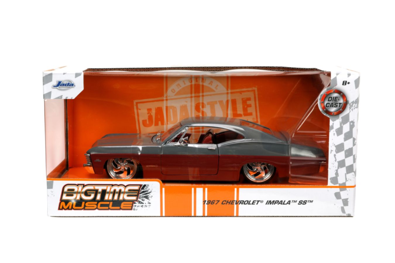 Big Time Muscle - 1967 Chevy Impala Coupe 1:24 Scale Diecast Vehicle