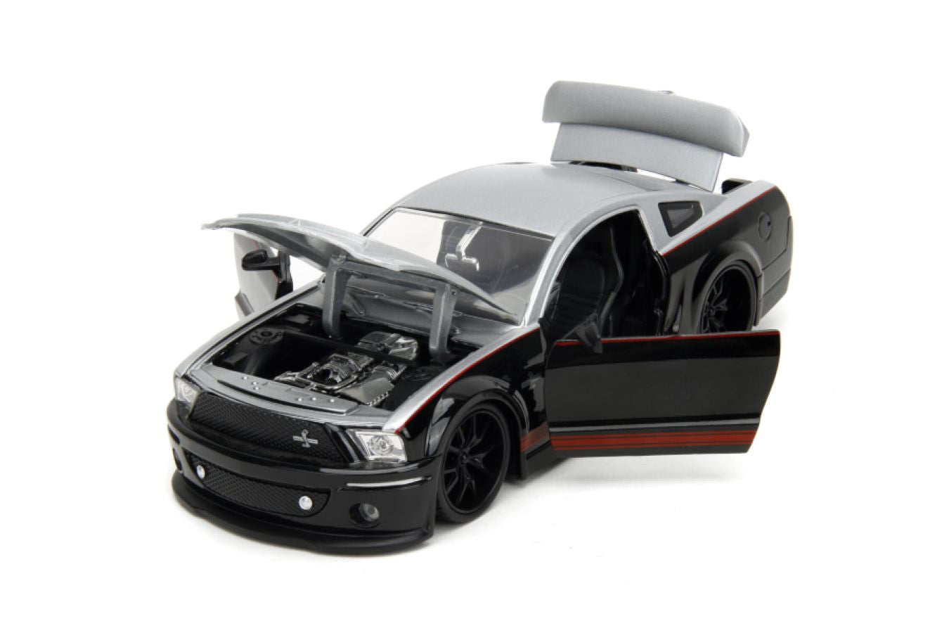 Big Time Muscle - 2008 Ford Mustang Shelby GT500 1:24 Scale Diecast Vehicle