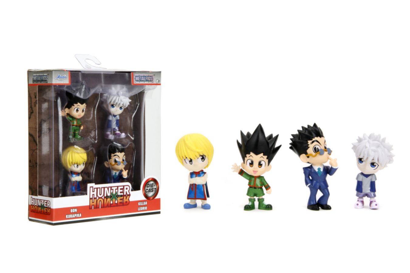 Hunter x Hunter - Gon and Others 2.5" MetalFig 4 Pack