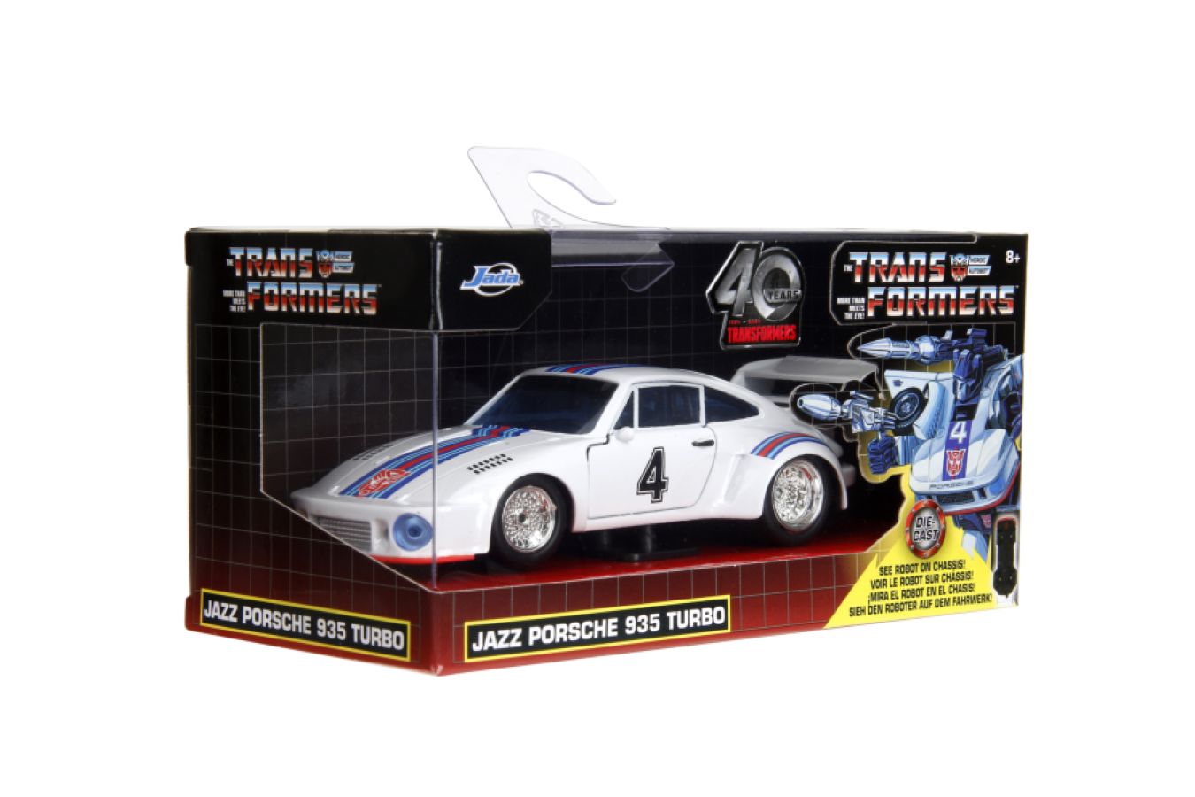 Transformers - G1 Jazz (1976 Porsche 935) 1:32 Scale Diecast Vehicle