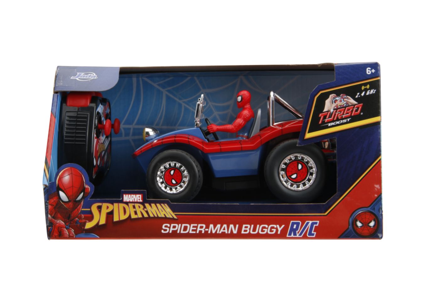 Hollywood Rides - Spider-Man Buggy 1:24 Scale Remote Control Car