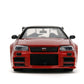 Godzilla - Nissan GTR 1:24 Scale Diecast Vehicle