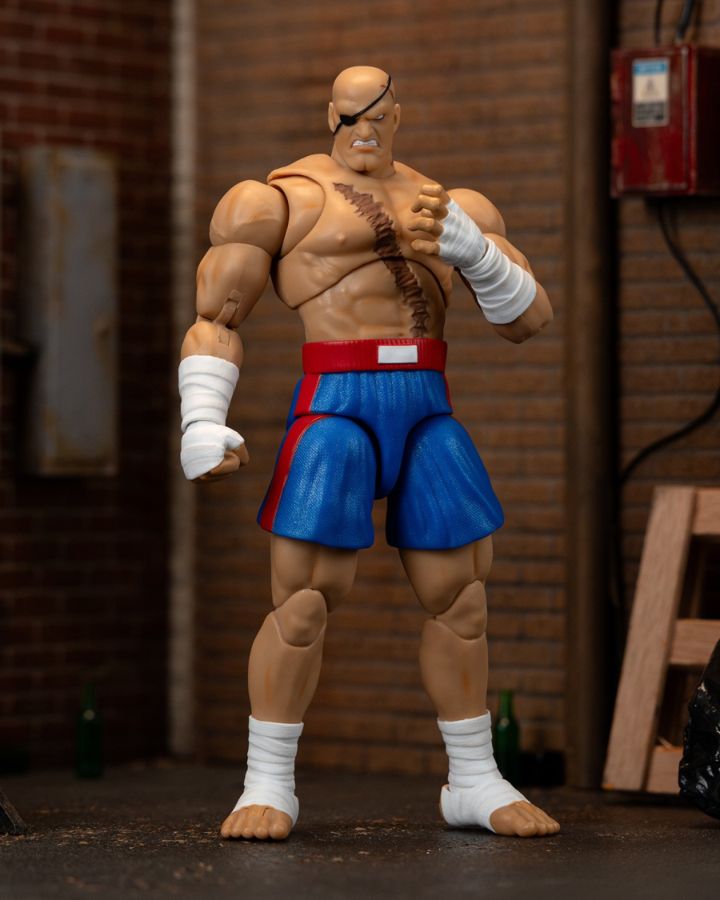 Street Fighter II - 6" Sagat Figure