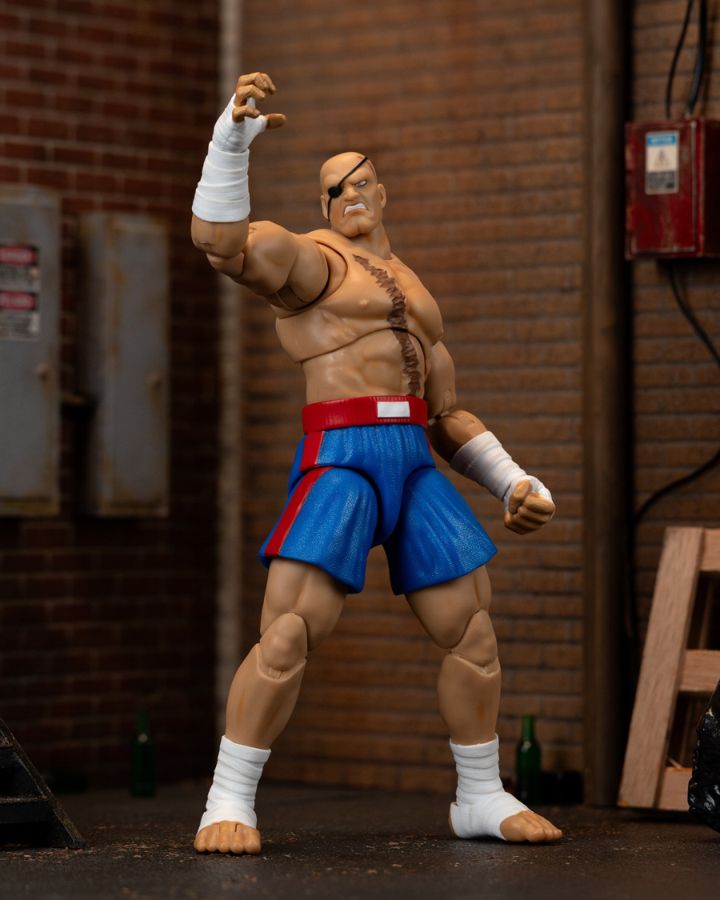 Street Fighter II - 6" Sagat Figure