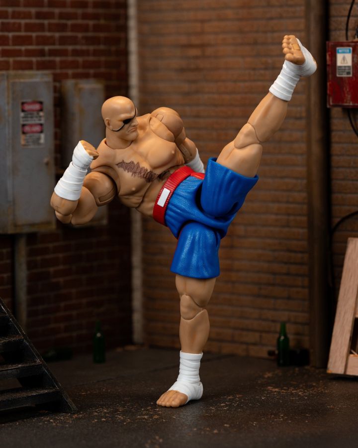 Street Fighter II - 6" Sagat Figure