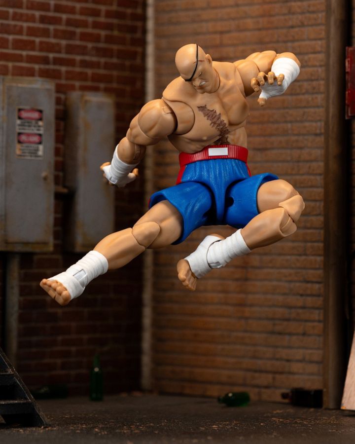 Street Fighter II - 6" Sagat Figure