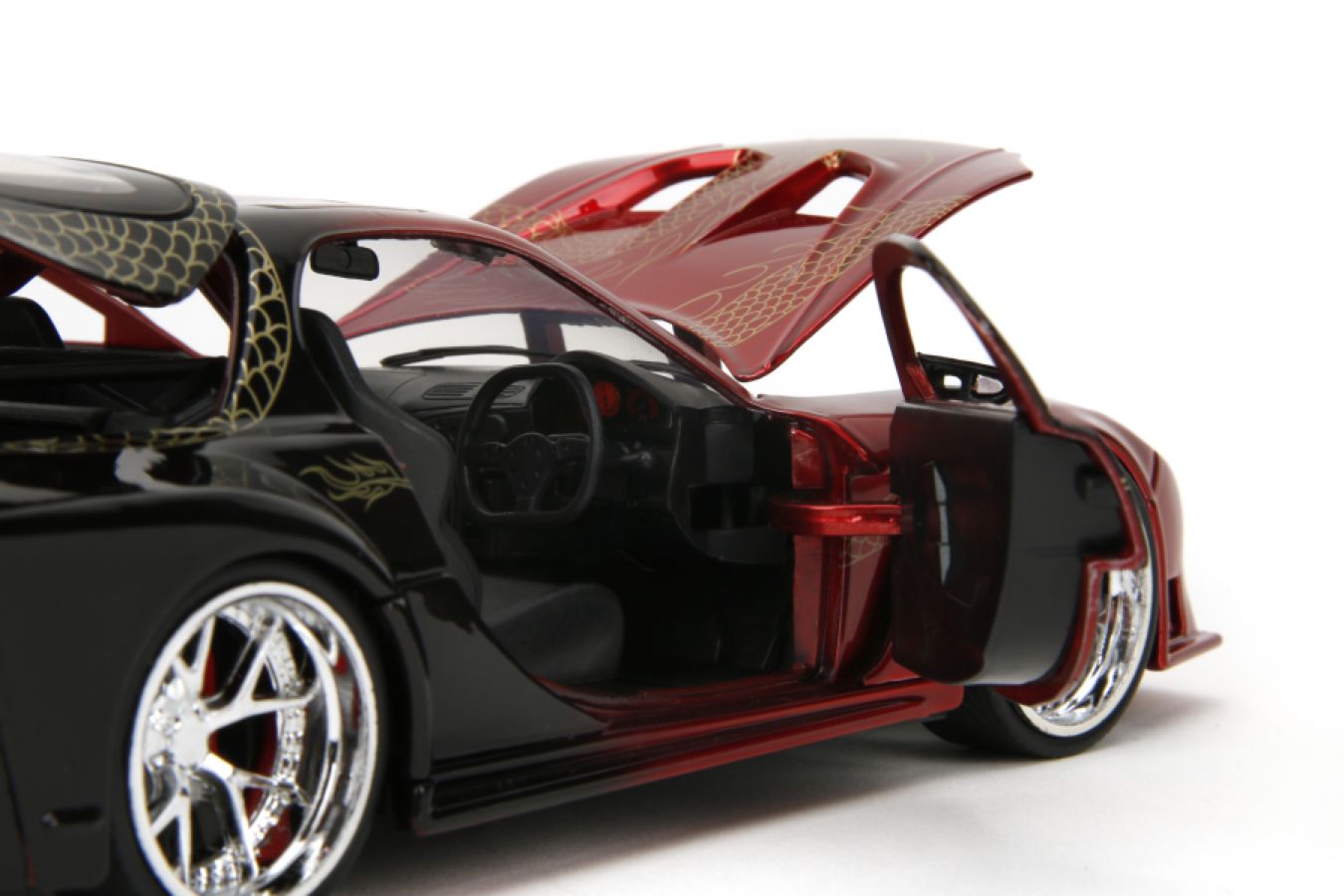 Pink Slips - 1995 Mazda RX7 Widebody 1:24 Scale Diecast Vehicle