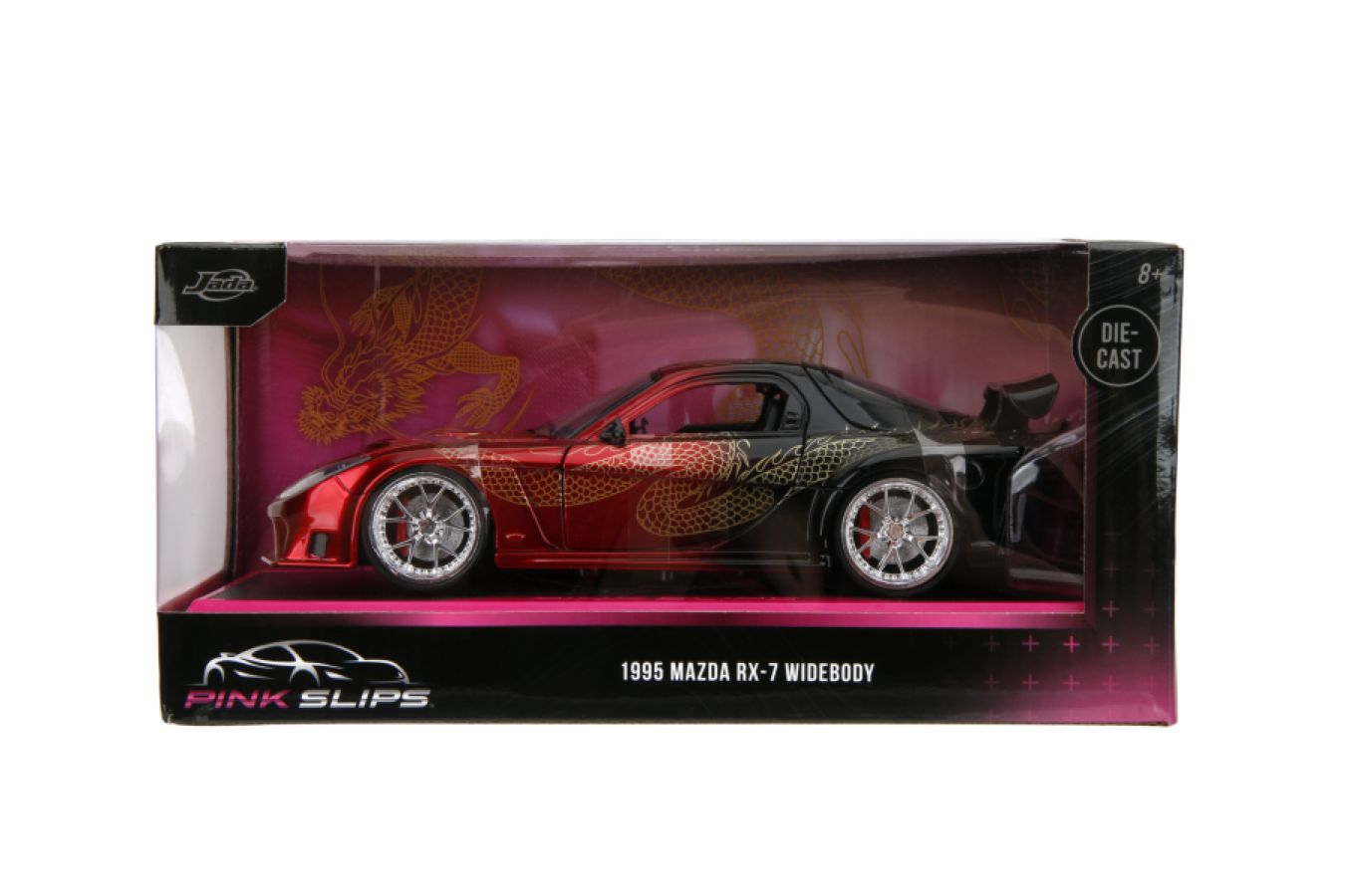 Pink Slips - 1995 Mazda RX7 Widebody 1:24 Scale Diecast Vehicle