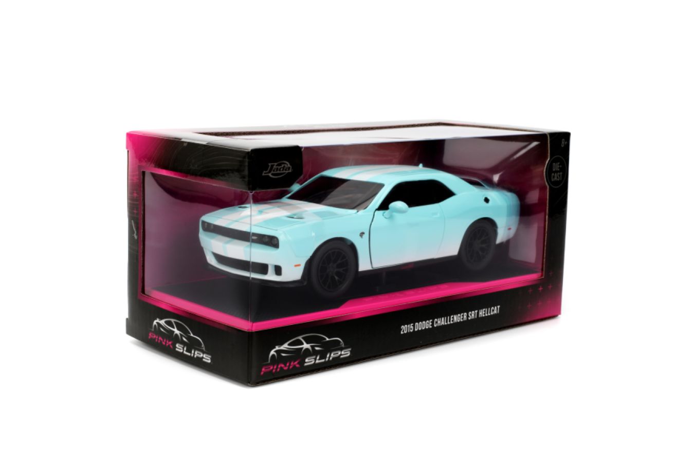 Pink Slips - 1:24 Scale 2015 Dodge Challenger SRT Hellcat Diecast Vehicle