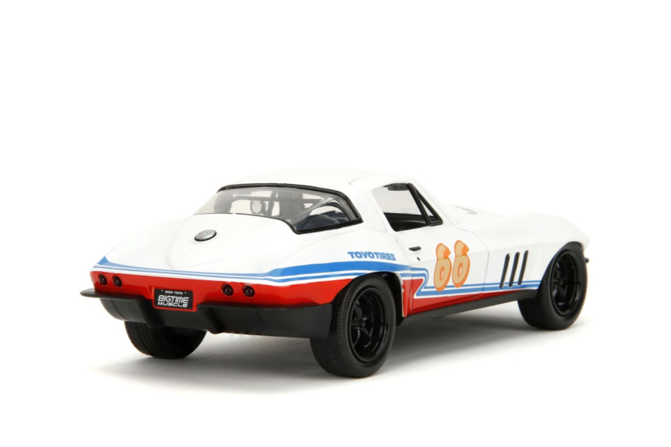 Big Time Muscle: Dark Horse - 1966 Chevorlet Corvette 1:24 Scale Die-cast Vehicle