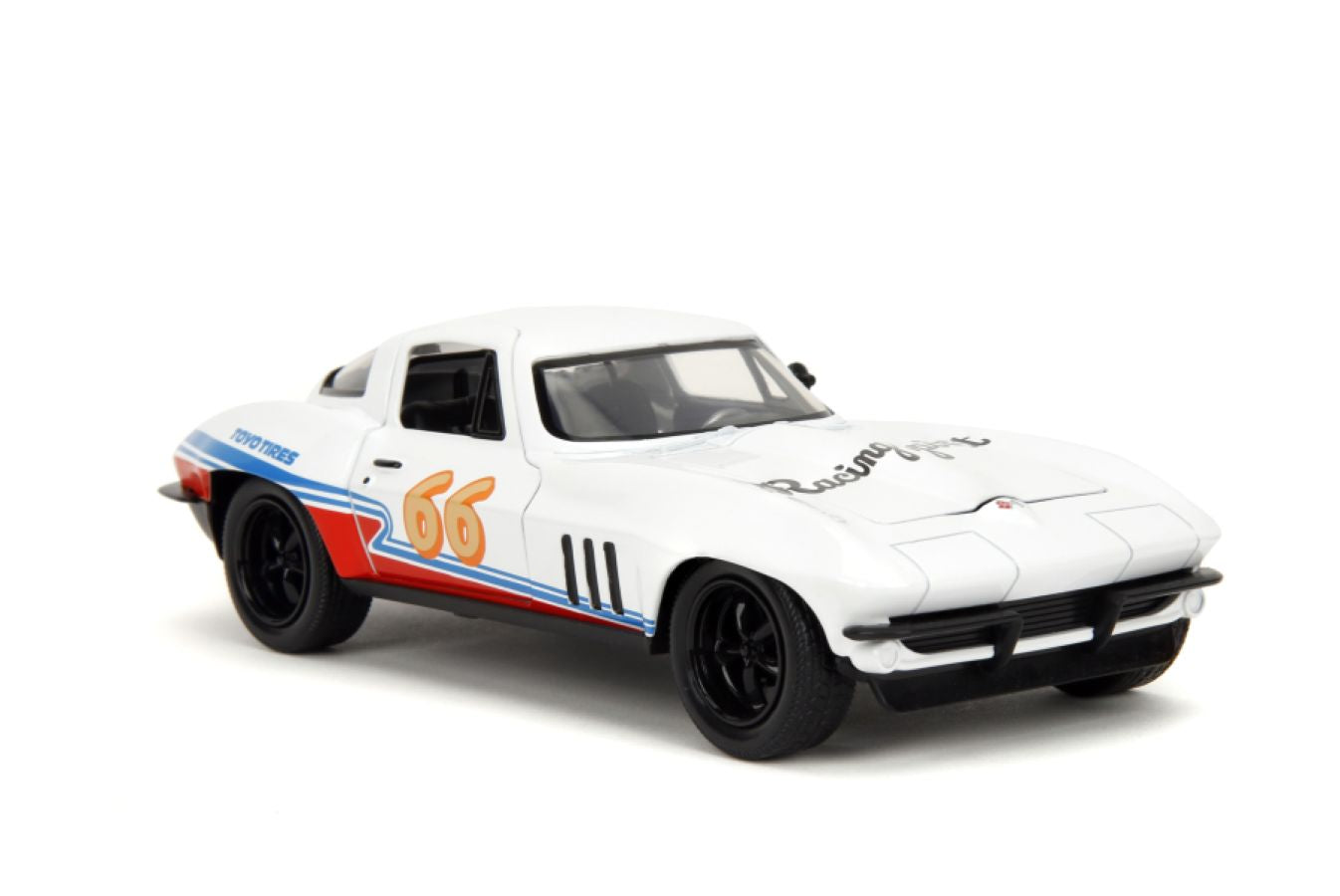 Big Time Muscle: Dark Horse - 1966 Chevorlet Corvette 1:24 Scale Die-cast Vehicle