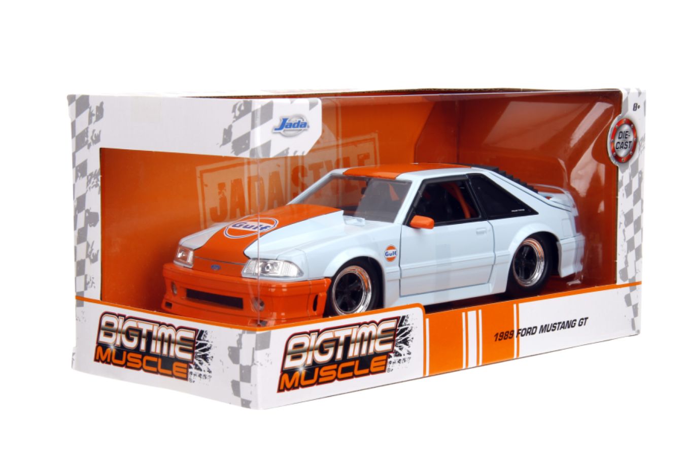 Big Time Muscle - 1989 Ford Mustang Shelby GT 1:24 Scale Diecast Vehicle