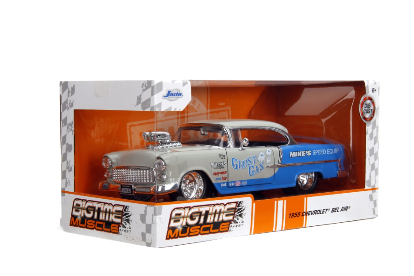 Big Time Muscle - 1955 Chevy Bel Air 1:24 Scale Diecast Vehicle