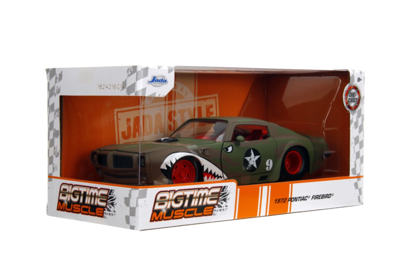 Big Time Muscle - 1972 Pontiac Firebird 1:24 Scale Diecast Vehicle