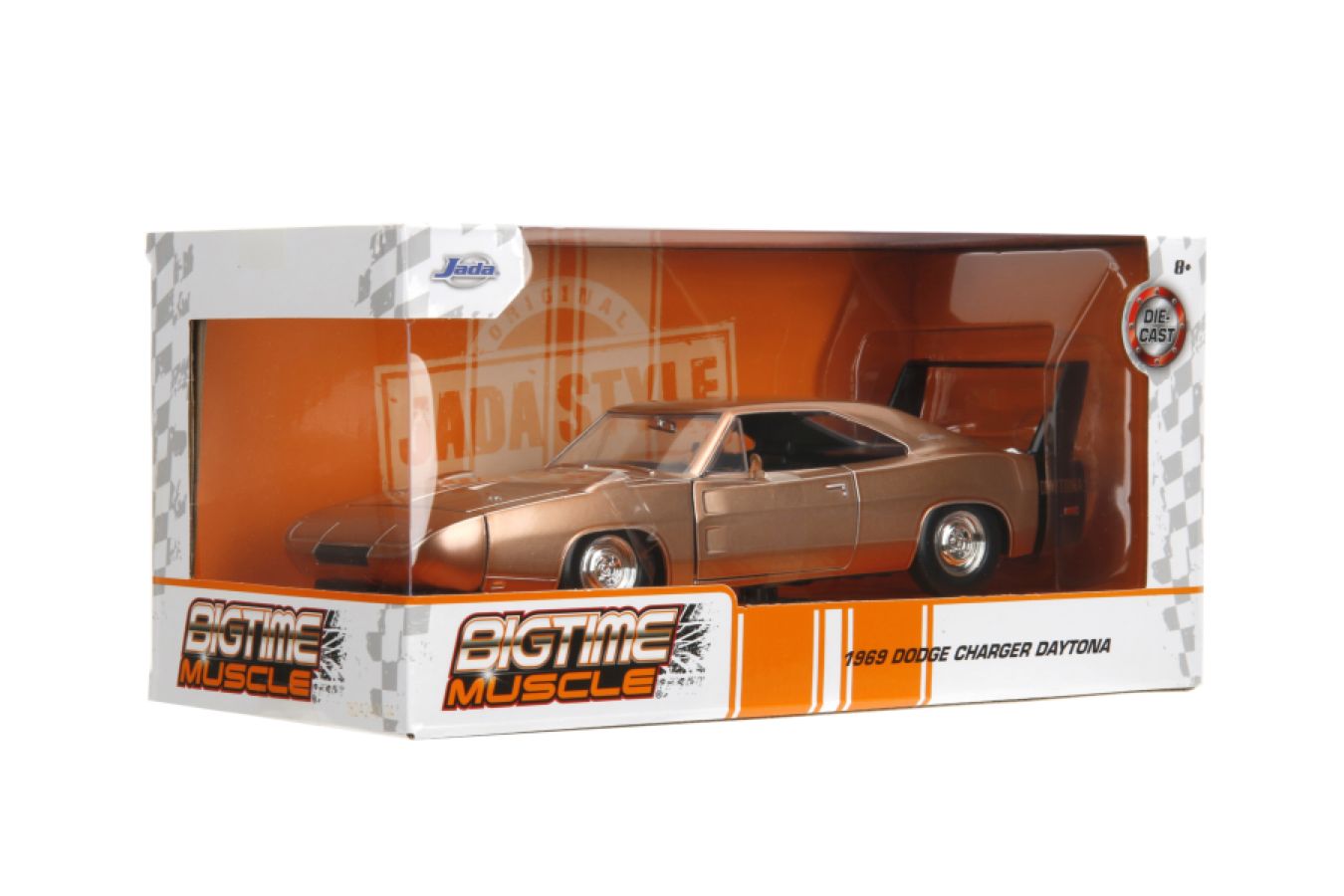 Big Time Muscle - 1969 Dodge Charger Daytona 1:24 Scale Diecast Vehicle