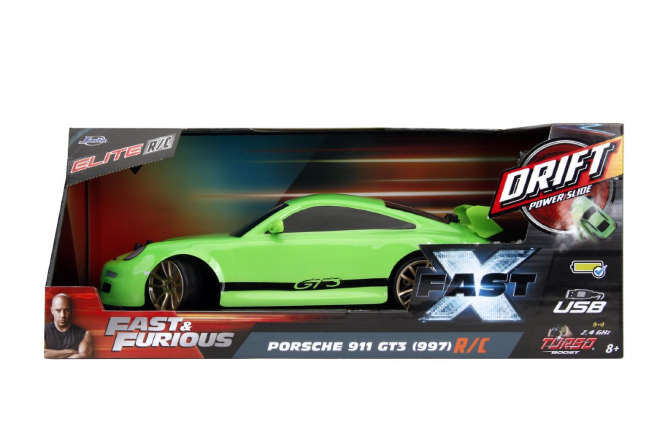 Fast & Furious - Porsche 911 GT3 (997) 1:10 Scale Remote Control Car