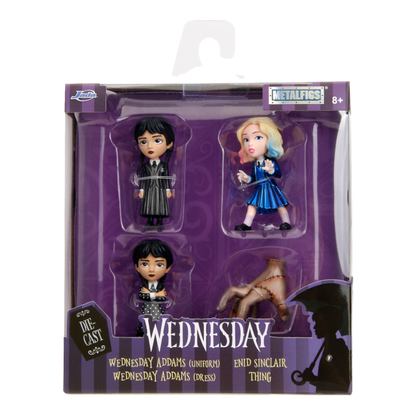 Wednesday (TV) - 2.5" MetalFig 4-Pack