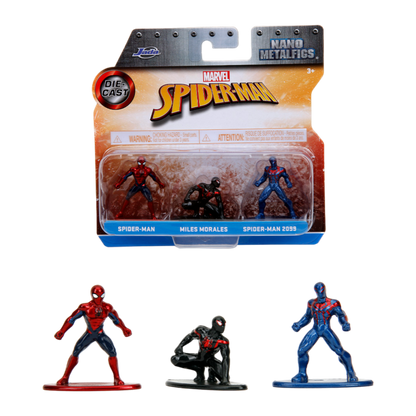 Spider-Man - Nano MetalFig 3-Pack