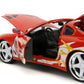 One Punch Man - Saitama with 1995 Toyota Supra V2 1:24 Scale Diecast Vehicle