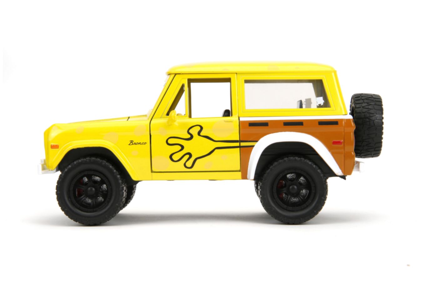 Spongebob Squarepants - 1972 Ford Bronco (with Spongebob) 1:24 Scale Diecast Vehicle