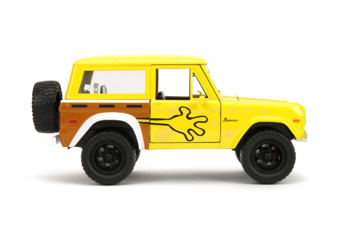 Spongebob Squarepants - 1972 Ford Bronco (with Spongebob) 1:24 Scale Diecast Vehicle