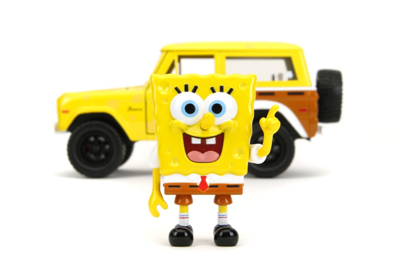 Spongebob Squarepants - 1972 Ford Bronco (with Spongebob) 1:24 Scale Diecast Vehicle