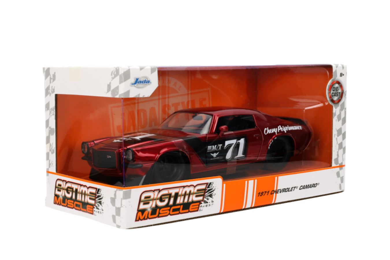 Big Time Muscle - 1:24 Scale 1971 Chevrolet Camaro Diecast Vehicle