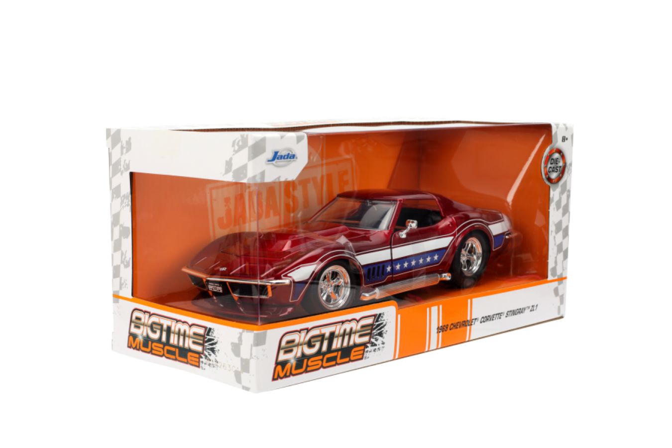 Big Time Muscle - 1969 Chevy Corvette Stingray 1:24 Scale Diecast Vehicle