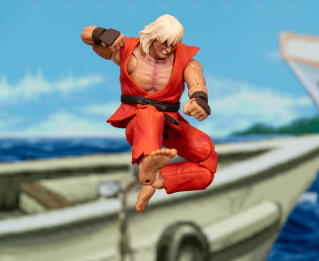 Street Fighter - Violent Ken Deluxe 6" Figure