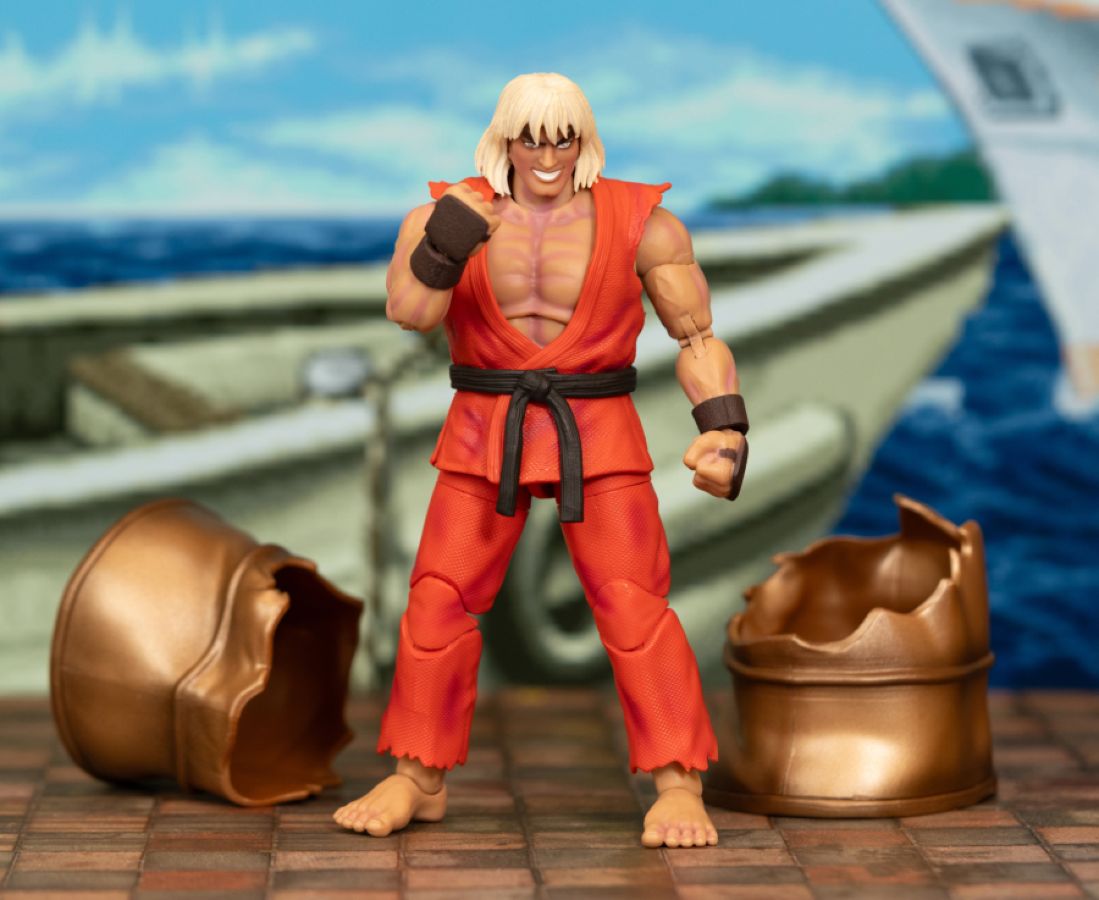 Street Fighter - Violent Ken Deluxe 6" Figure