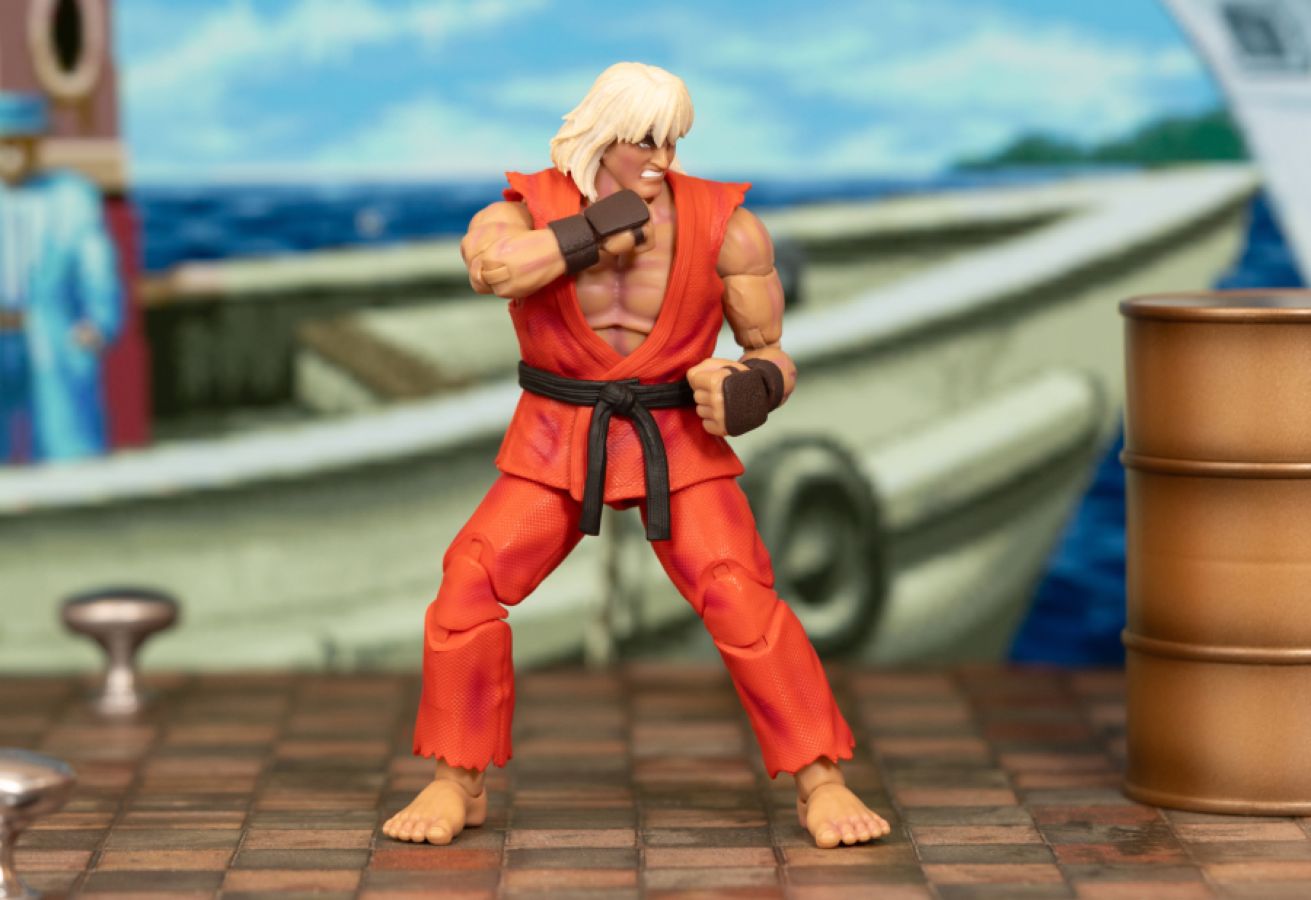 Street Fighter - Violent Ken Deluxe 6" Figure