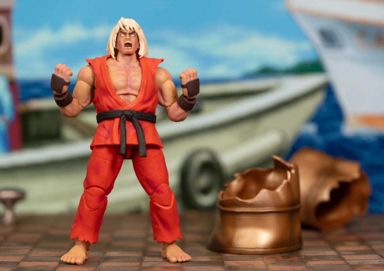 Street Fighter - Violent Ken Deluxe 6" Figure