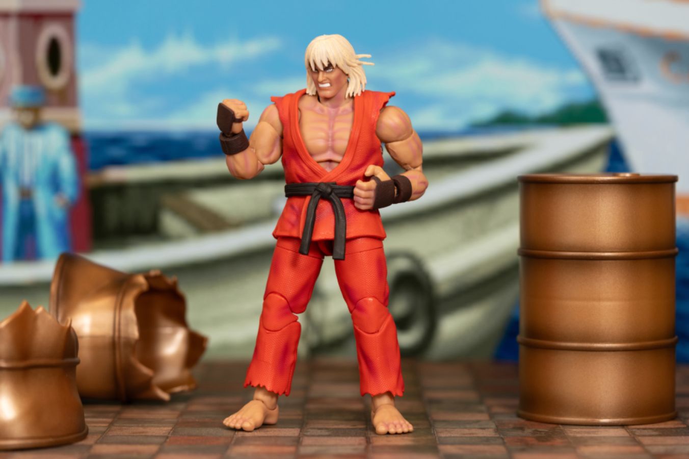 Street Fighter - Violent Ken Deluxe 6" Figure