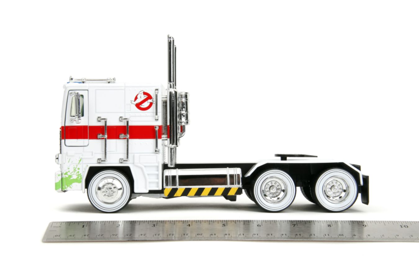 Hollywood Rides - Optimus Prime X Ghostbusters Ecto-1 Mash-up 1:24 Scale Diecast Vehicle