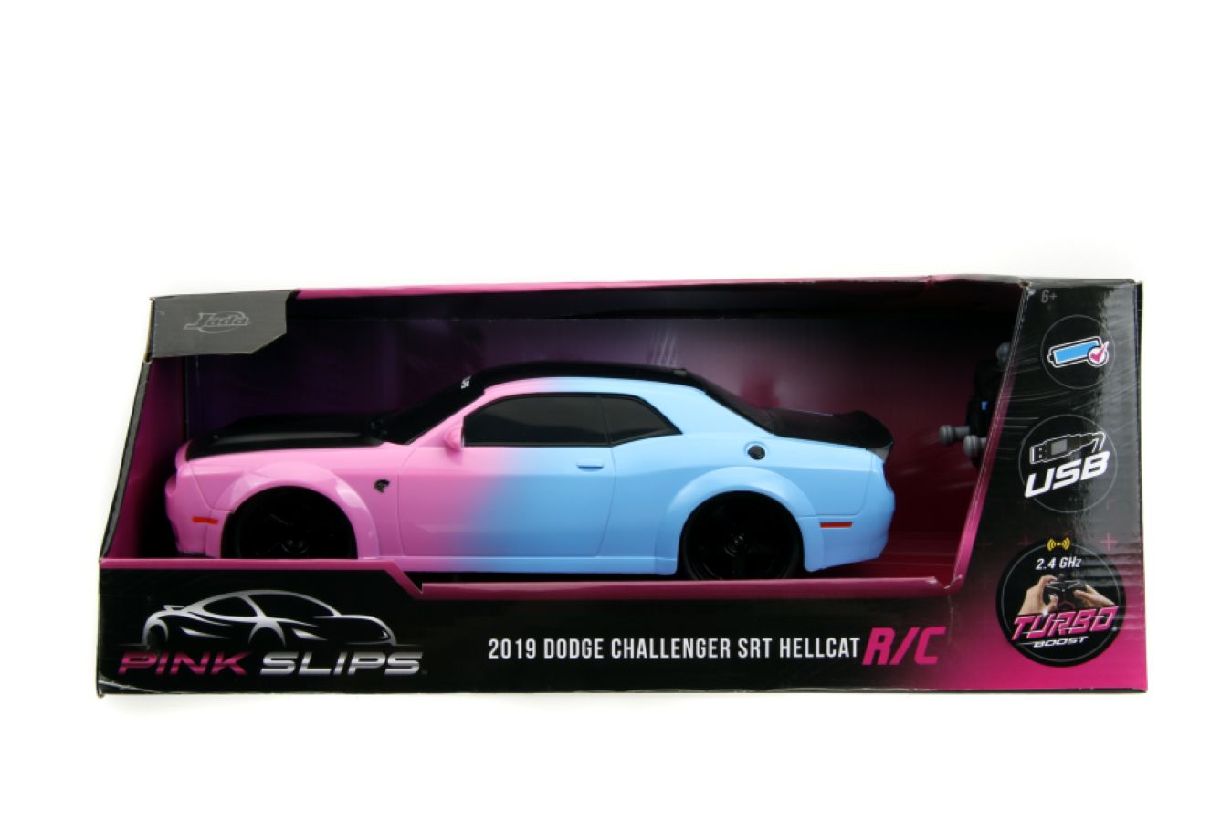 Pink Slips - 2019 Dodge Challenger SRT Hellcat 1:16 Scale Remote Control Car