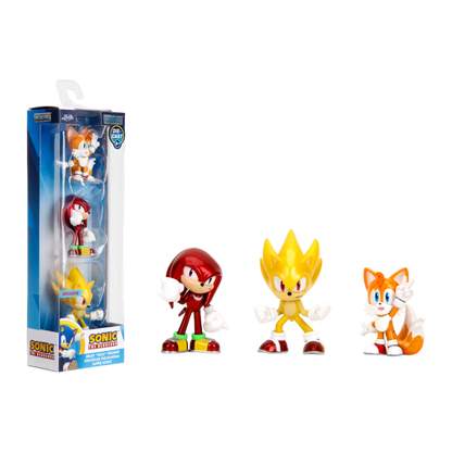 Sonic the Hedgehog - 2.5" Metalfigs Diecast 3-Pack