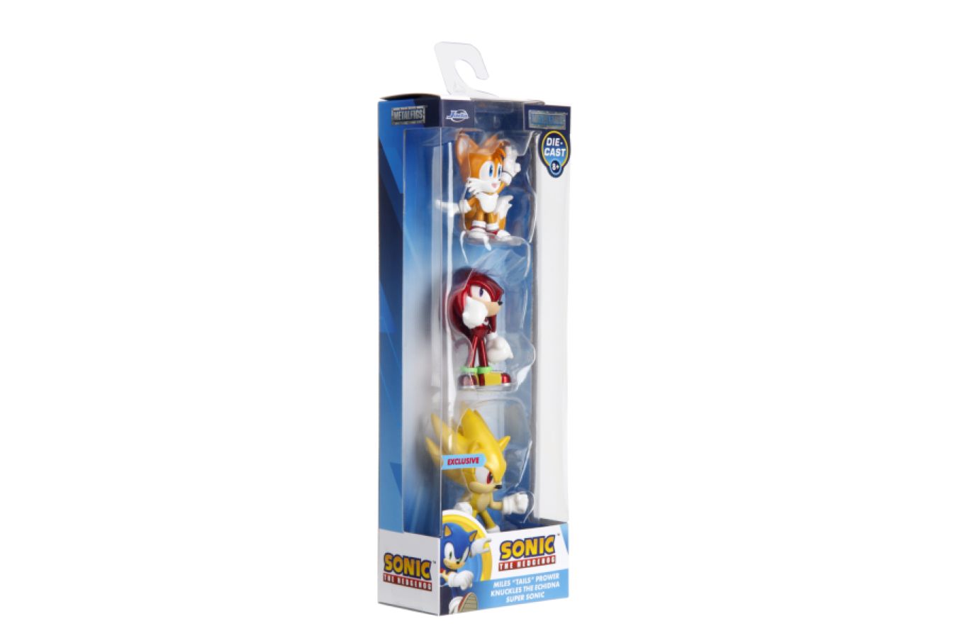 Sonic the Hedgehog - 2.5" Metalfigs Diecast 3-Pack