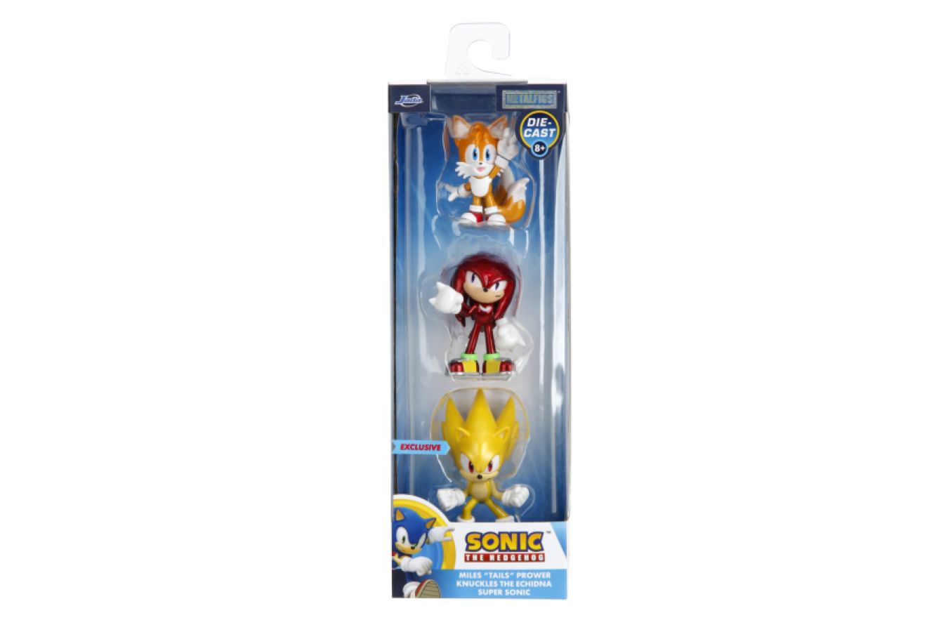 Sonic the Hedgehog - 2.5" Metalfigs Diecast 3-Pack