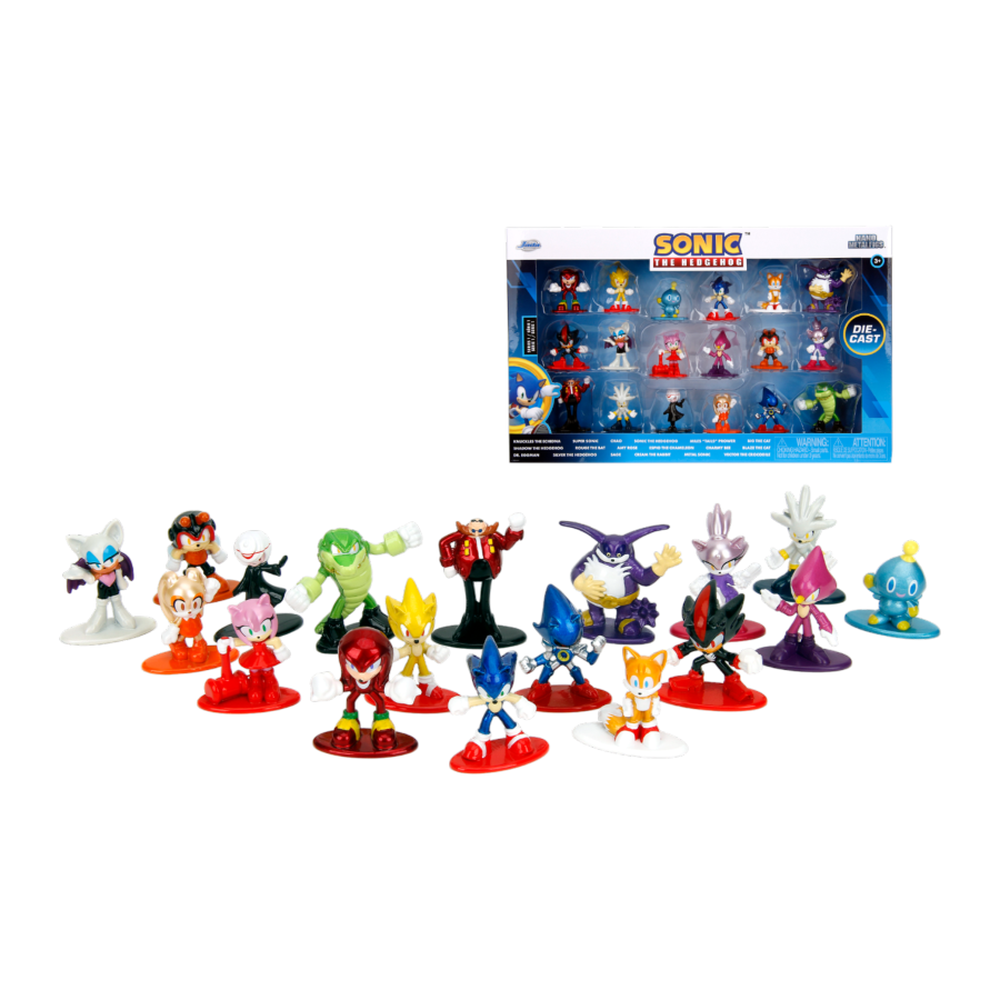 Sonic the Hedgehog - Nano MetalFig 18-Pack