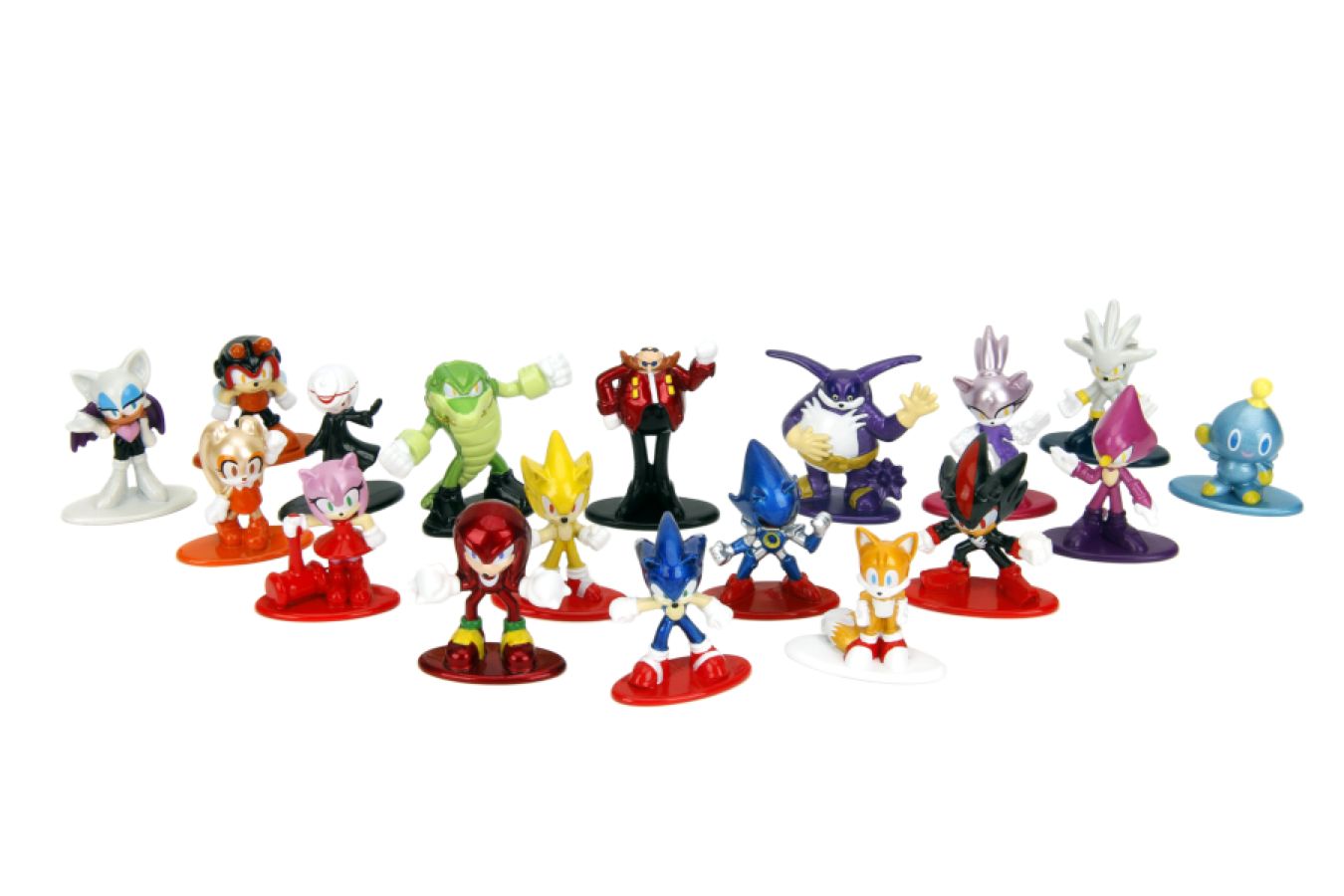 Sonic the Hedgehog - Nano MetalFig 18-Pack