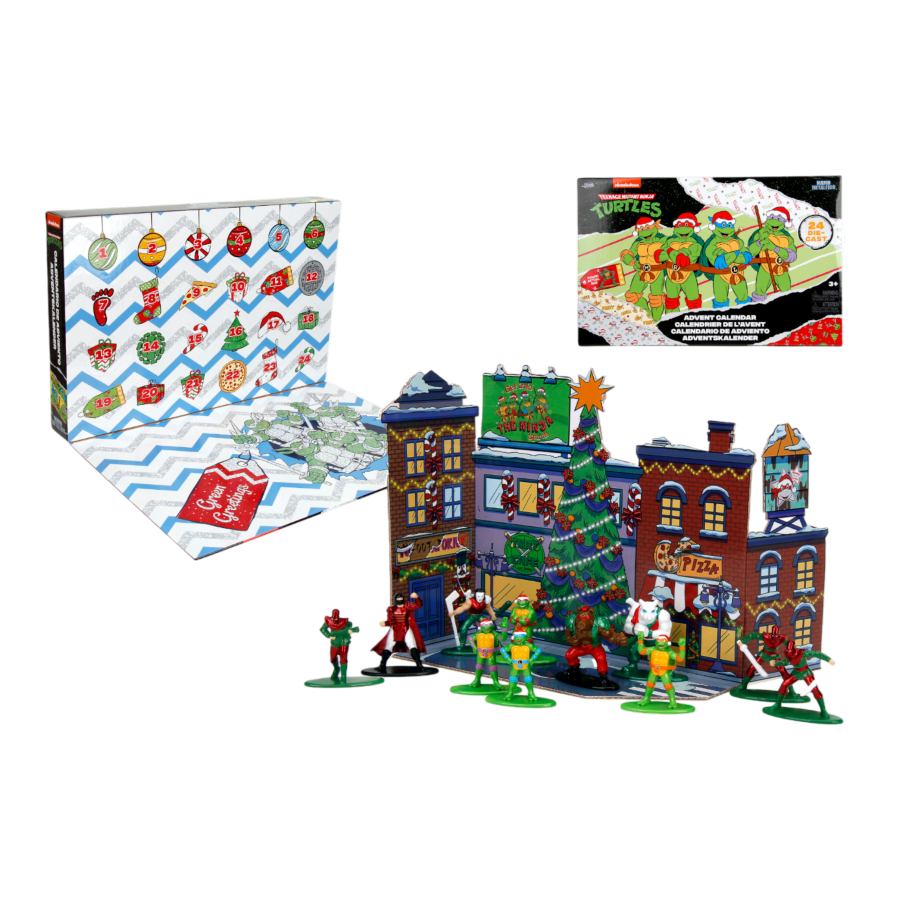 Teenage Mutant Ninja Turtles (TV '87) - 2024 NanoFig 1.65" Advent Calendar (24 Days)