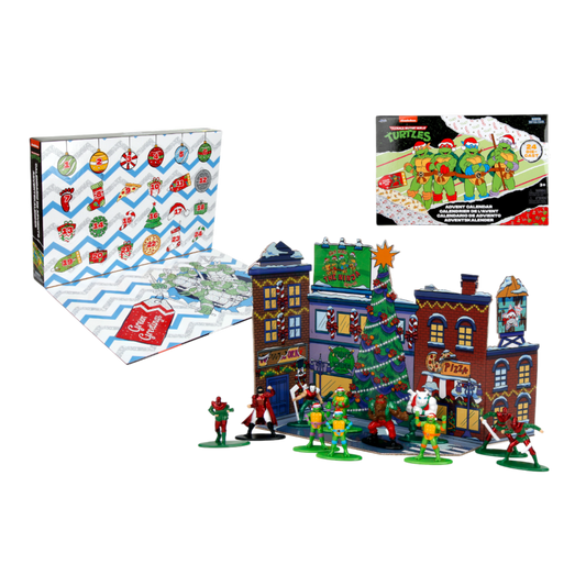 Teenage Mutant Ninja Turtles (TV '87) - 2024 NanoFig 1.65" Advent Calendar (24 Days)