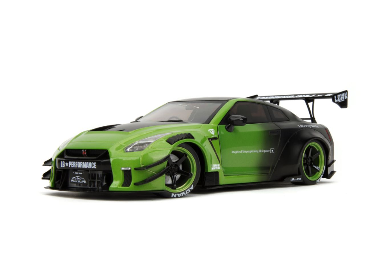 Pink Slips - Nissan GT-R R35 Liberty Walk 1:18 Scale Diecast Vehicle