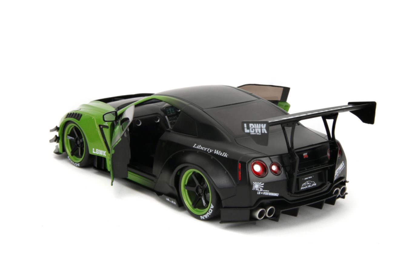 Pink Slips - Nissan GT-R R35 Liberty Walk 1:18 Scale Diecast Vehicle