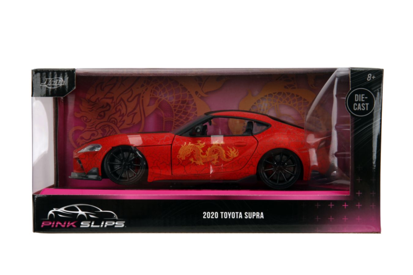 Pink Slips - 2020 Toyota Supra (Year Of The Dragon) 1:24 Scale Diecast Vehicle